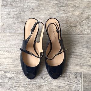 Franco Sarto Shoes - Franco Sarto Navy Blue Mary Jane Heels Franco Sarto Shoes - Franco Sarto Navy Blue Mary Jane Heels